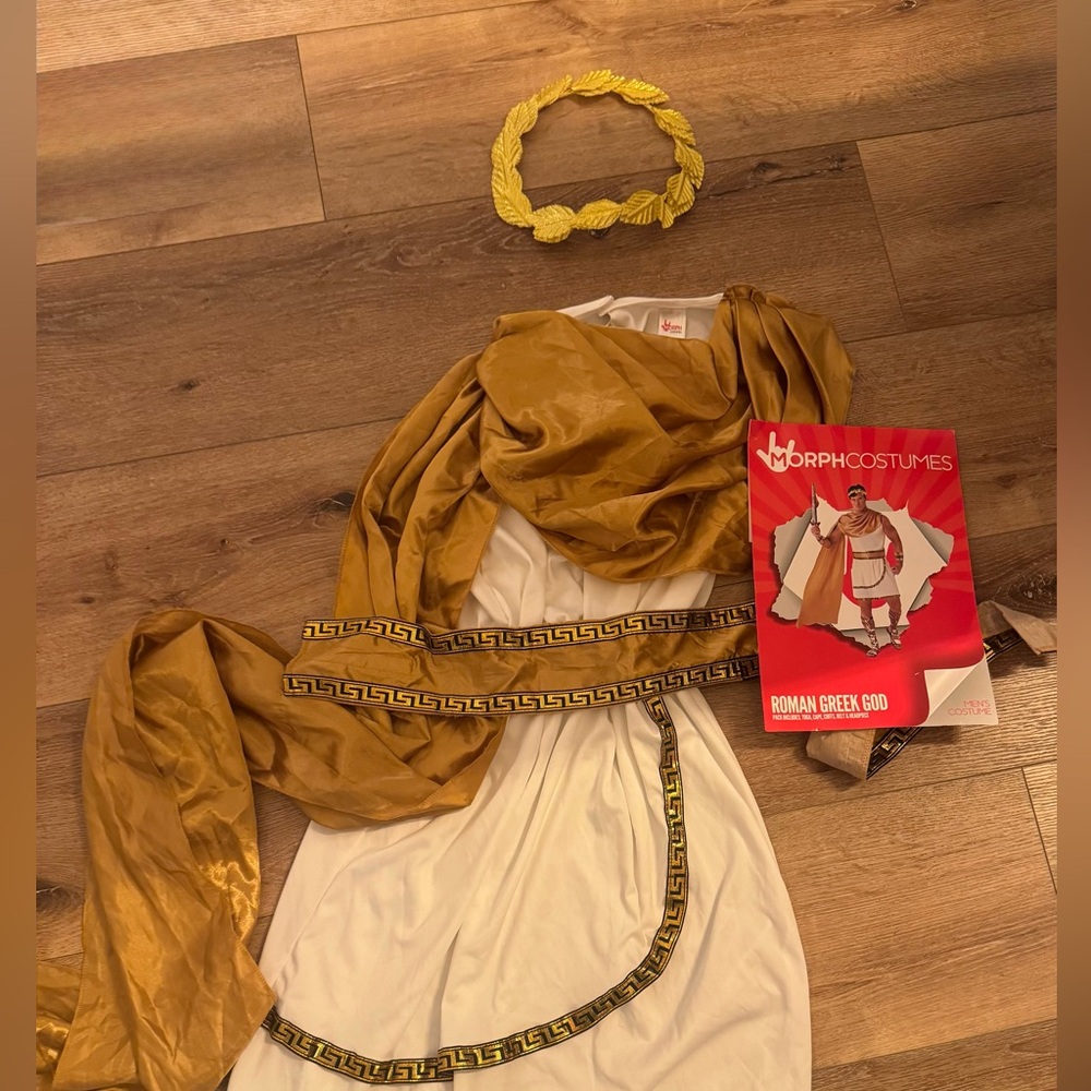 Roman Greek God Men’s  Costume - Medium